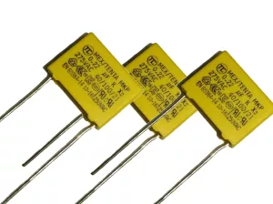 Metallized polypropylene film capacitors